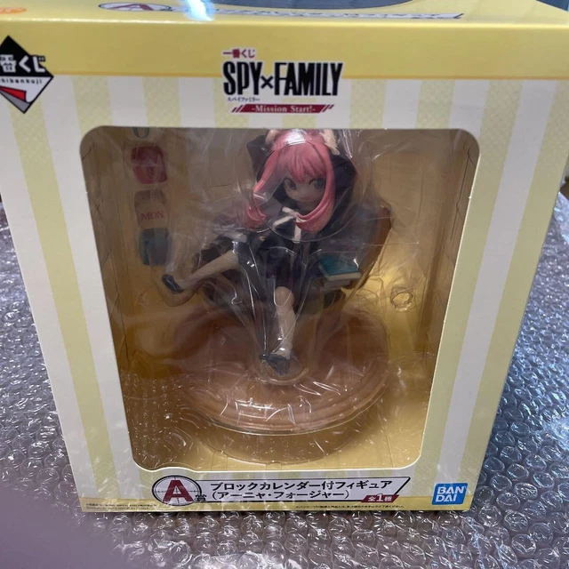 SPY X FAMILY Anya Block Calendar Prize A Figure Ichiban Kuji Mission