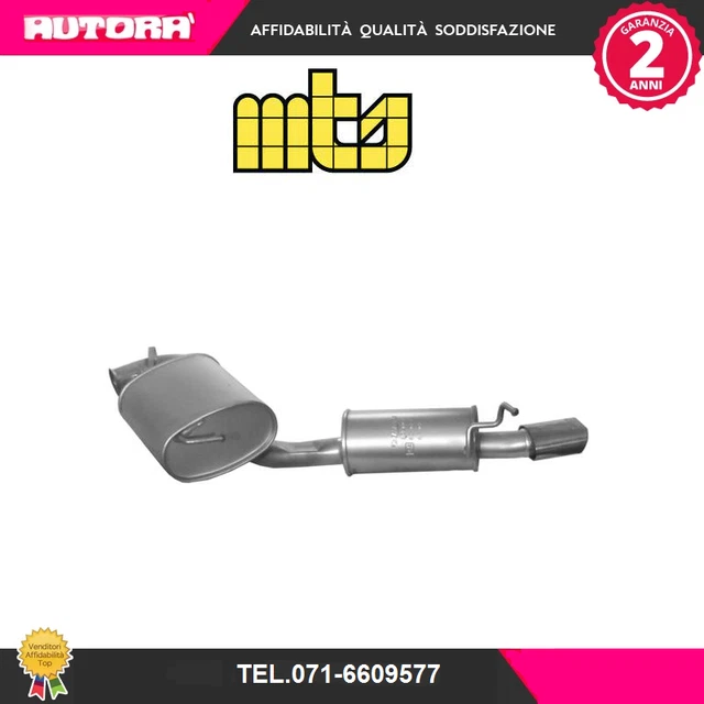 MARMITTA SILENZIATORE POSTERIORE CITROEN XSARA (N1) 1.6 16V 2000>2005 20661