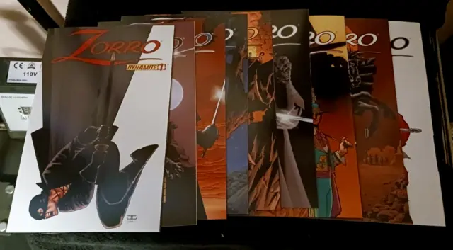Zorro 1-19 comic book lot nice 1,2,3,4,5,6,7,8,9,10,11,12,13,14,15,16,17,18,19