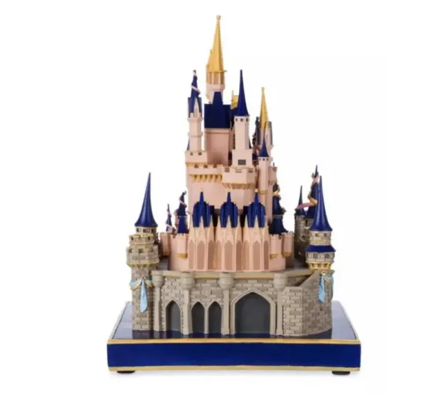 New Walt Disney World 12” Cinderella Castle 50th Anniversary Figurine. 2