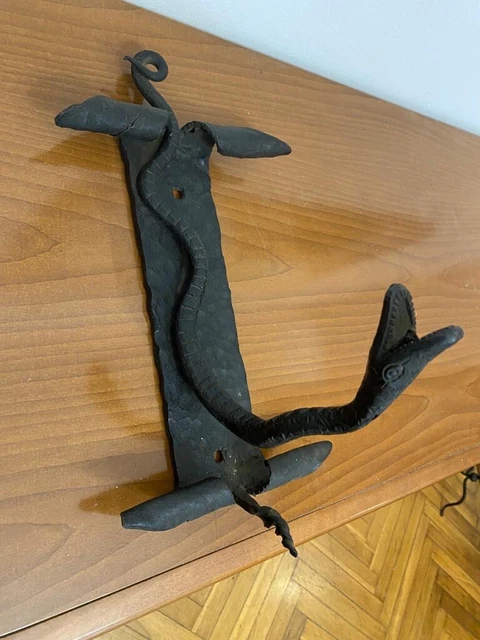 ANTIQUA / Dress Hanger - Appendiabito Serpente - XIX Secolo