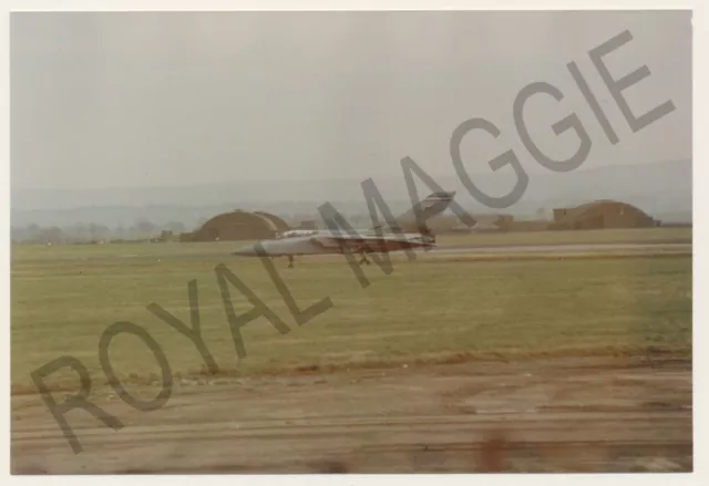 Colour print of Royal Air Force Panavia Tornado F3 ZE838 at RAF Leeming in 1990