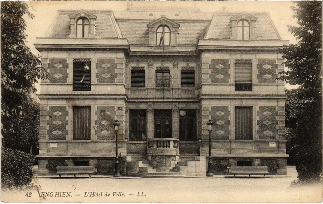 CPA Enghien les Bains L'Hotel de Ville FRANCE (1308528)