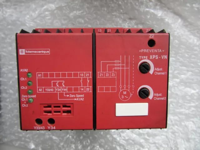 Telemecanique XPS-VN XPSVN1142 Safety Relay VGC!!! With Guarantee Free Shipping