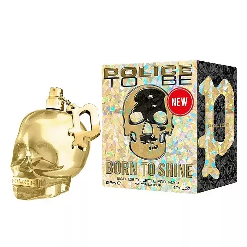 Police To Be Born To Shine 125Ml Eau De Toilette Spray Brand New & Sealed