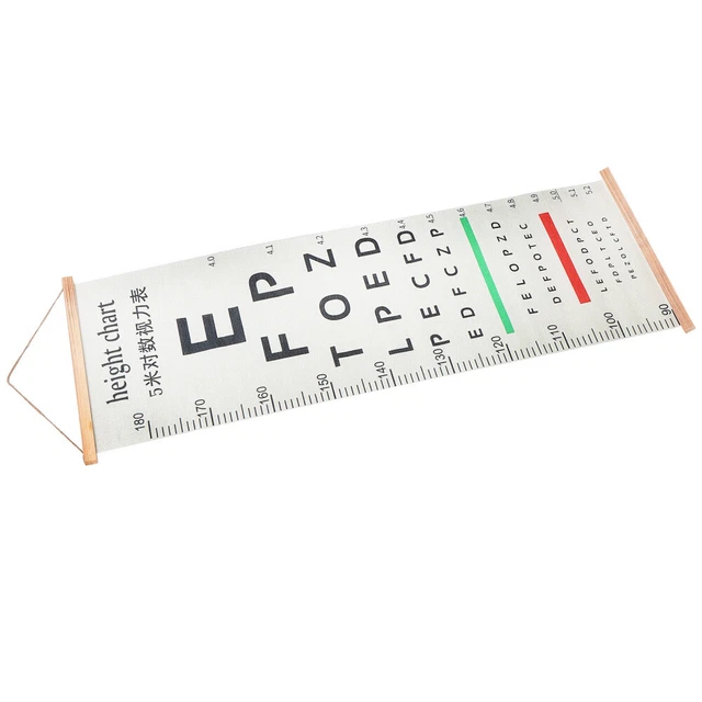 Toddler Suits Eye Vision Chart Eye Chart Wall Chart Household Preschool