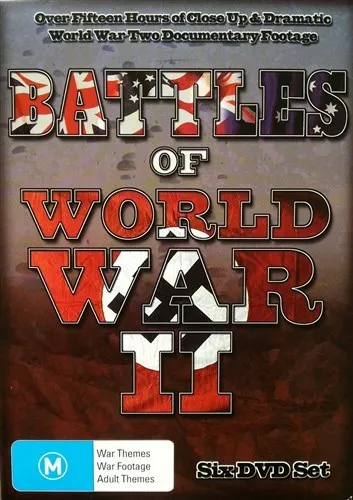 BATTLES OF WORLD WAR II Battle for the Desert, Battle for the Pacific 6DVD NEW