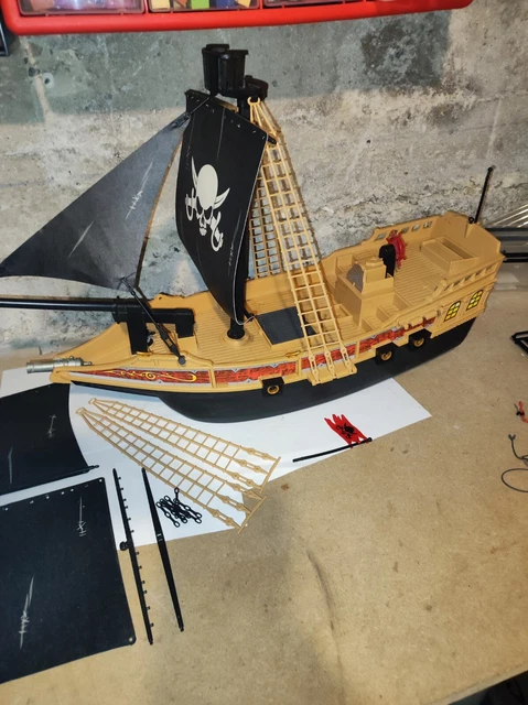 Pièce Détachée Playmobil Bateau Pirate 6678 - Accessoire Au Choix - Occasion - Allemagne