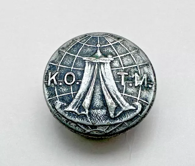 Vintage K.o.t.m. Knights Of Maccabees Lapel Button A789