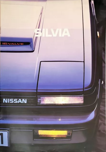 Nissan Silvia S12 Brochure c.1984 DE