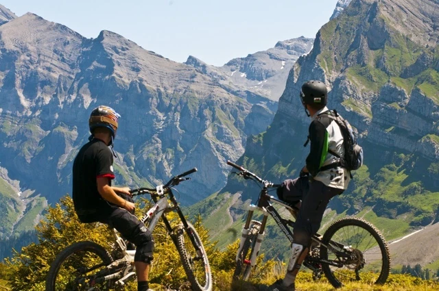 Fully Catered Mountain Biking Holiday In The French Alps Les Gets /Morzine