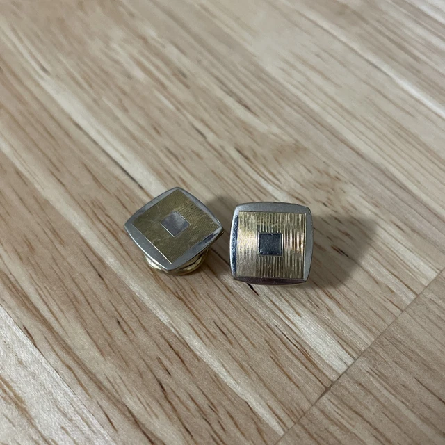 Boutons De Manchette Art Déco Argent Sterling PARK ROGER JIFFY - Occasion, Bon état