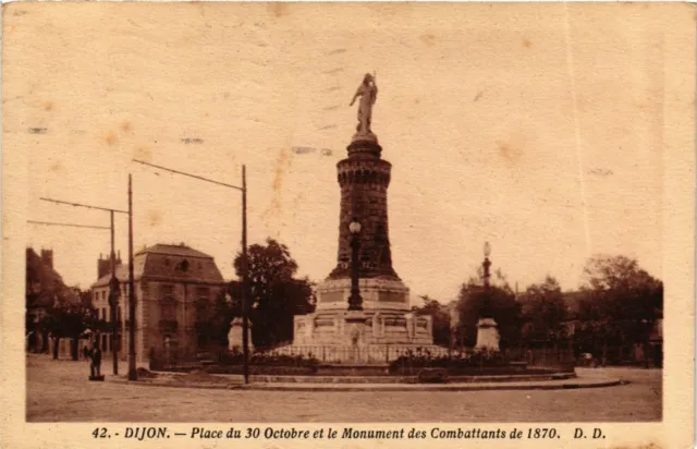 CPA DIJON Place du 30 Octobre et Monument (984233)