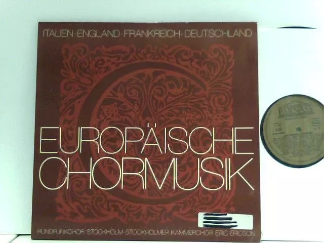 Europäische Chormusik - Eric Ericson Rundfunkchor Stockholm Ericson, Eric: