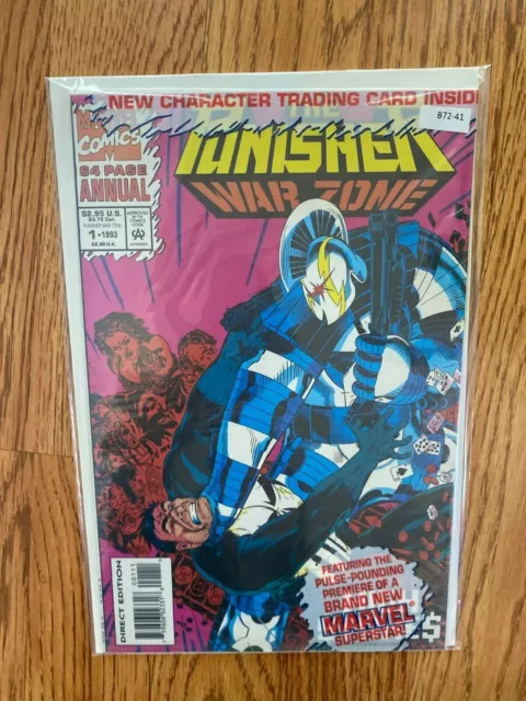 Punisher: War Zone vol.1 Annual #1 1993 High Grade 9.4 Marvel Comic Book B72-41