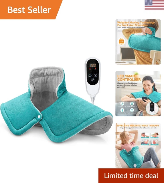 EXTRA LARGE HEATING Pad for Neck and Shoulders Soreness Relief 6