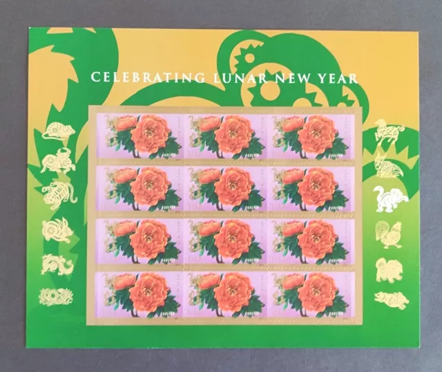 US Stamp 2013 Chinese Lunar New Year The Year of Monkey Forever Stamp Sheet MNH