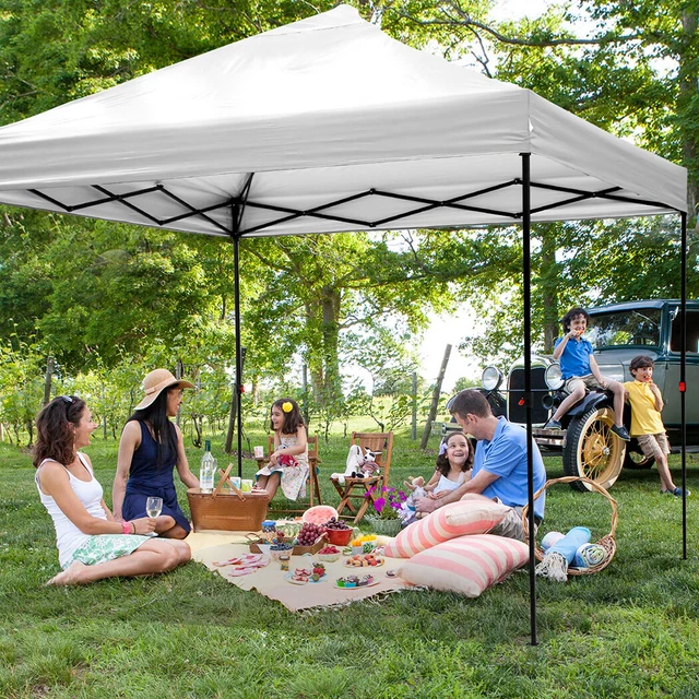 Pavillon 3mx3m Gartenzelt Falt Pavillion Wasserdicht UV Partyzelt Bierzelt