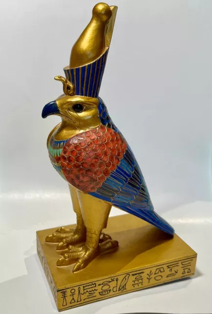 Ancient Egyptian Horus Falcon Bird God Sculpture Figurine Veronese Statue