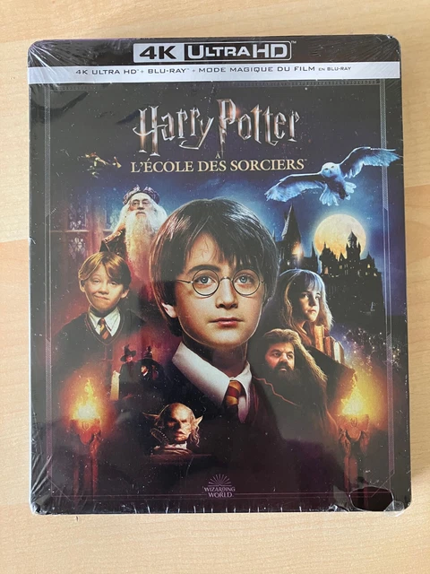 HARRY POTTER L'ECOLE DES SORCIERS 4K Ultra-HD + Blu-RayEdition OVP ...
