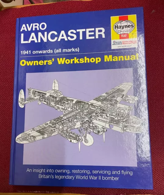 *New* Haynes Avro Lancaster Owners Workshop Manual 1941 Onwards