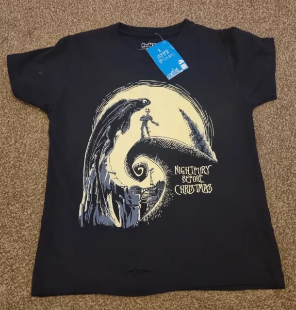 Boys Nightmare Before Christmas Tshirt Size 8 Years New With Tags