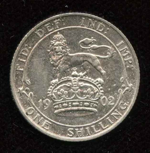 1902 Great Britain Shilling