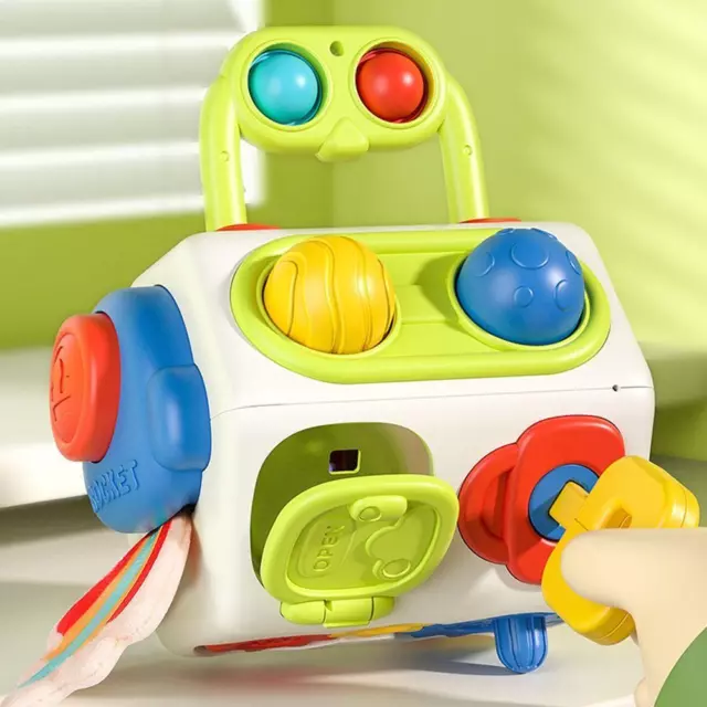 Baby Motorikwürfel Busy Cube Busy Activity Fleißiges ab 1 Jahr Mädchen Junge DHL