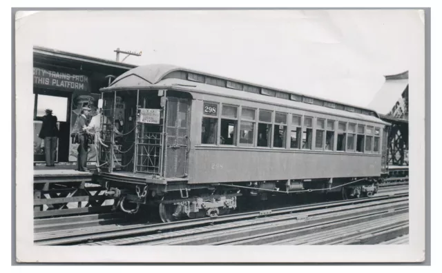 CRT CHICAGO RAPID TRANSIT Interurban Train Station IL Original 1937 Photo