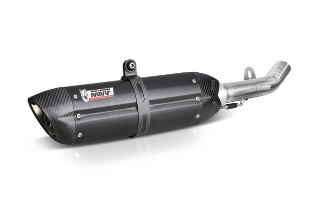 UK.019.L9 - Silencer Exhaust Mivv Suono Steel Black Kawasaki ZX-6 R 07-08