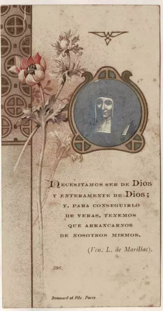 Estampa Santa Luisa de Marillac No. 390