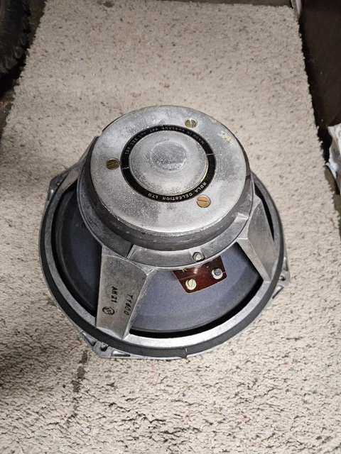 Panneau De Contrôle De Fréquence Celestion Ditton 551 - Vintage, Pour Pièces