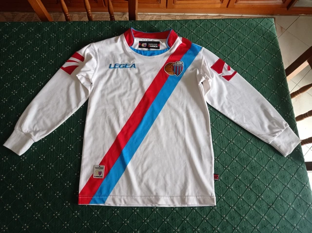 MAGLIA CALCIO CATANIA Home 2010/11 Mascara Match Worn Shirt Trikot Maillot EUR 129,90 - ES