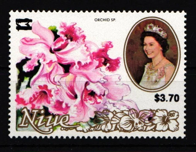 Niue 408 postfrisch Blumen Blüten #HY818