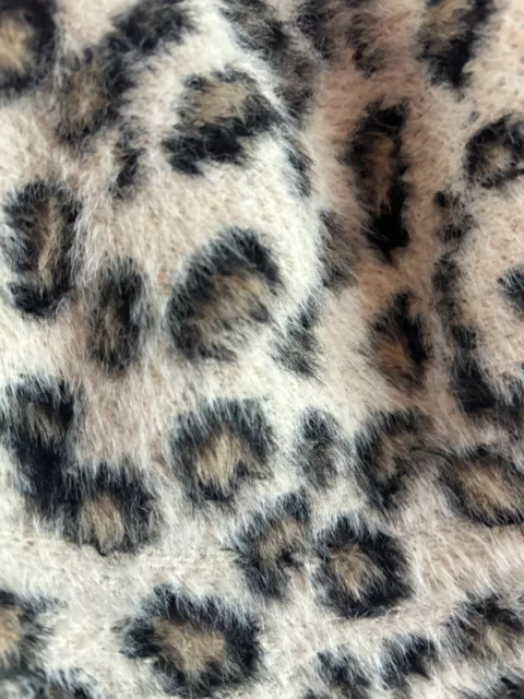 Vince Camuto Cozy Leopard Print Cloche 2