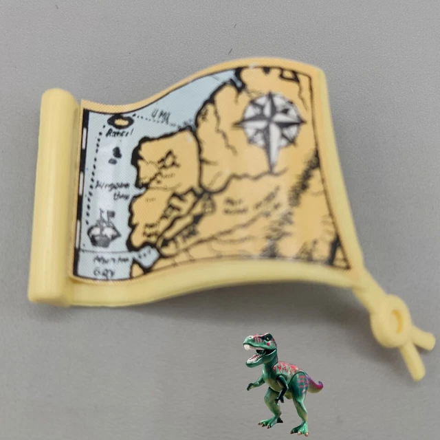 Pezzo Di Ricambio Playmobil Pirati - Argano/verricello Con Ancora (A3408) Per Barche 3053, 3550...