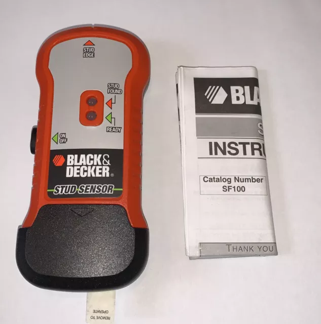 Black & Decker SF100 BLACK & DECKER 3/4 Stud Sensor (19mm)