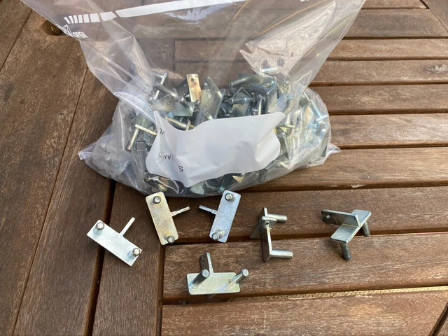 Lot of Original IKEA Shelf Support Part 103887 - 60 shelf brackets total