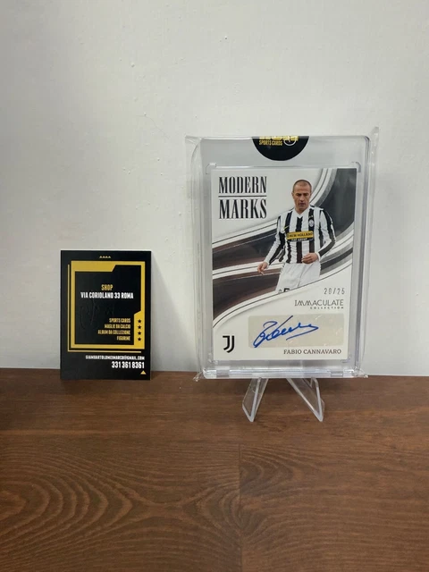 2023-24 PANINI IMMACULATE Modern Marks /49 Fabio Cannavaro 2023-24 PANINI IMMACULATE Modern Marks /49 Fabio Cannavaro