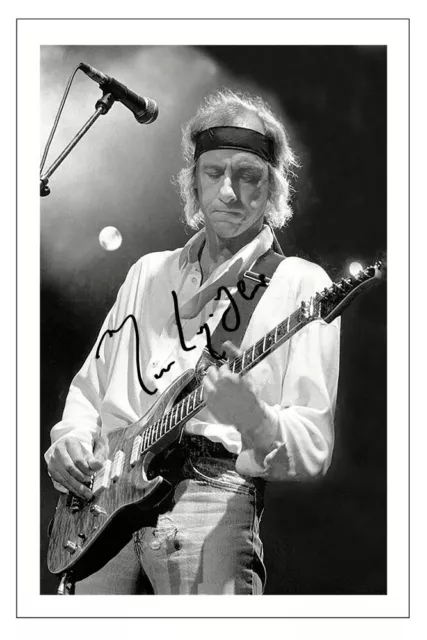 Mark Knopfler Signed Photo Print Autograph Music Dire Straits