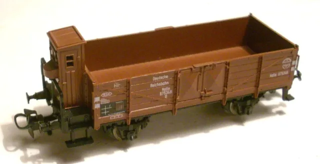 Märklin H0 4696  offener Güterwagen mit Bremserhaus DRG "Halle" (516)