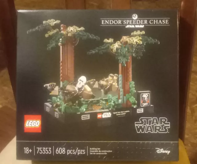 LEGO Star Wars: Endor Speeder Chase Diorama (75353) Factory Sealed!!!! Unopened!