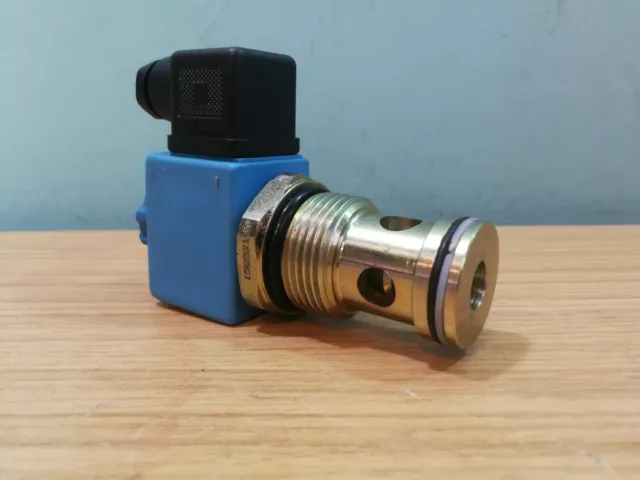 Valvola poppet cartuccia idraulica EDI N/C flusso inverso alimentata OD15052137 24V * Valvola poppet cartuccia idraulica EDI N/C flusso inverso alimentata OD15052137 24V *