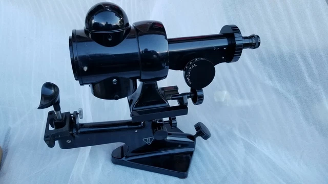 B&L Bausch Lomb Optical Keratometer Optometrist Eye Exam Machine VINTAGE