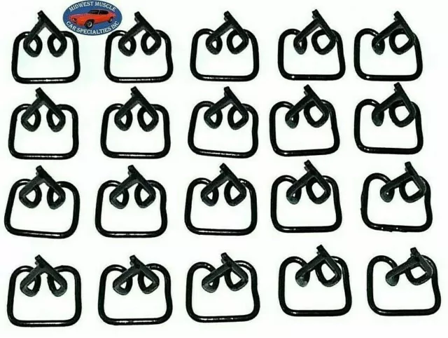 1/2"x1/2" Body Side Molding Door Trim Clips Fits Chrysler Dodge Plymouth 20pcs P