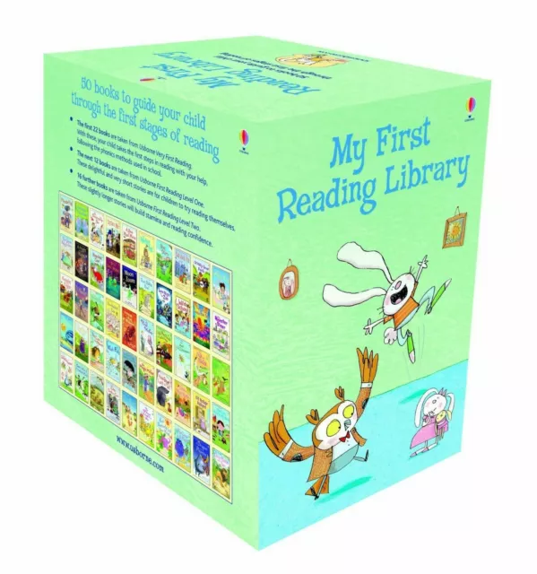 Usborne My First Reading Library Collection 50 Books Box Set Usborne Very First