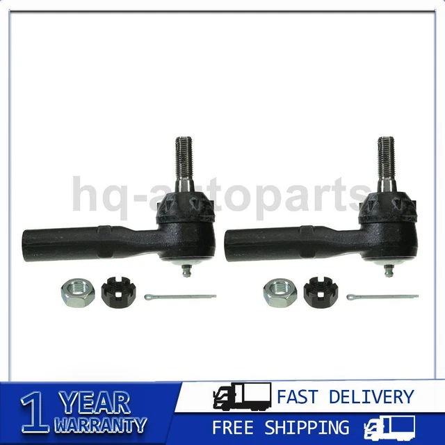 Outer Tie Rod Ends Fits Chevrolet Silverado 2500 HD 6.6L 2003 2002 2001