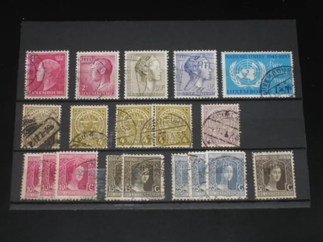 Briefmarken Europa Lot 97: Luxemburg ʘ gestempelt - aus alter Sammlung5