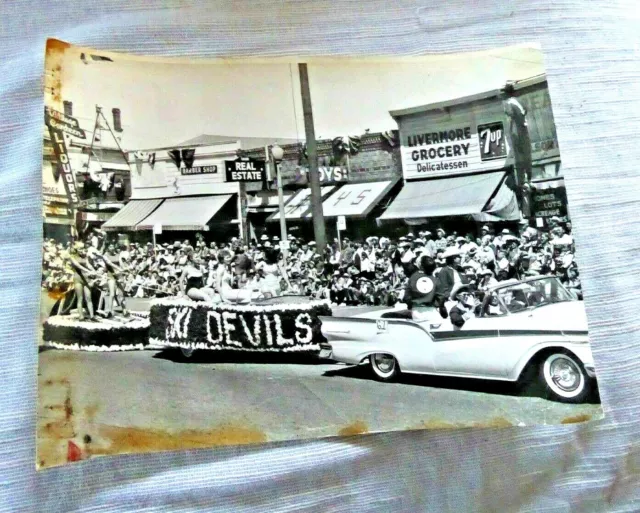 Parade Photo Vintage En Livermore Californie Années 1950