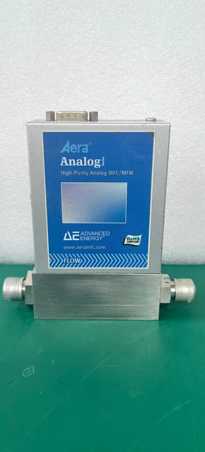 Used Mass Flow Meter Aera Fm-R3710D H2 50Slm 4V 9Pin Mfm
